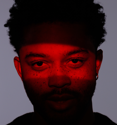 led mask waitlist lp hero desktop